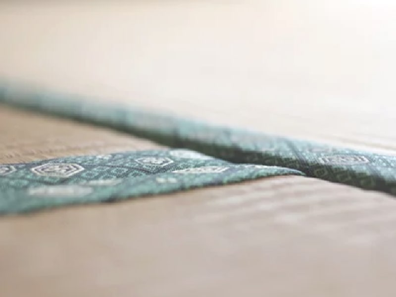 山口県山口市の石野畳店の豊富に選べる畳縁の写真